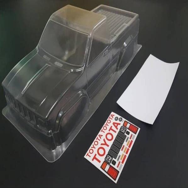 1/10 RC Rock Crawler Clear Body wheelbase 313mm for 1/10 RC Rock Crawler Axial SCX10 RTX4 TF2