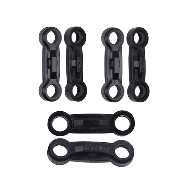 Varilla de traccin de cabeza de bola trasera de K989-40 para WTY K969 K979 K989 K999 P929 P939 1/28 piezas de coche Rc - (Color: Black)