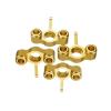 2 Set RC Car Part: 1 Set Metal Steering Knuckles Hub Carrier Block EA1003 & 1 Set Pin Needle Cap EB1012 - (Color: Black) view 3