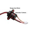 1pcs 6 Wires Dia.12.5mm Ptz Motor Slip Ring 6 Channel Mini Rotate Capsule Slipring DIY Conductive Signal Collector Ring Joint - Parts & Accs - view 3