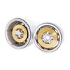 Brass Wheel Hex Hub 4pcs 1/10 Wheel Weights Counterweight Heavy Duty Wheel Rim Smooth Driving Increase Weight ForSCX10 Car - (Color: 4pcs, CN) view 1