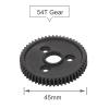 54T 32P 3956 Metal Spur Gear Spur Gear for RC 1/10 TRAXS Slash 4X4 Stampede VXL Rustler E-Revo - (Color: as Shown) view 3