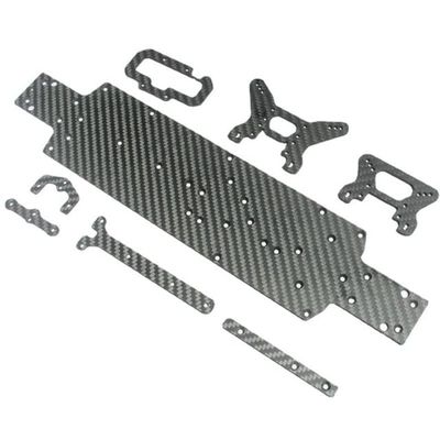 Shock Absorber Chassis for WTY 1/10 Off-Road Vehicle Upgrade Accessories Climbing Frame - (Color: Black)