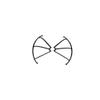 4PCS Protective Cover and 2PCS Landing Gear for UDI RC U42W U42WH U45 Drone Flying Balls - (Color: Black, CN) view 3