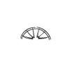 4PCS Protective Cover and 2PCS Landing Gear for UDI RC U42W U42WH U45 Drone Flying Balls - (Color: Black, CN) view 4