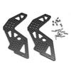 2Pcs Carbon Fiber Front Universal Guard Plate Outer Boards Replacement for Losi LMT 4WD Solid Axle Monster Truck - (Color: 1 Set, CN) view 1