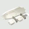 Stainless Steel Chassis Armor Protection Skid Plate for 1/8 TRAXS Sledge 95076-4 - (Color: Silver, CN) view 4