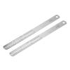 2 Set Accessories:1 Set Nut Bridge Pin Hole Slot File Kit & 1 Set Guitar Fret Puller Fretboard Fingerboard Repair Tool - (Color: Silver) view 4
