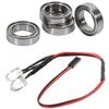2 Set for JLB Racing Cheetah 1/10 Brushless RC Car Parts Accessories: 1 Pcs LED Light EA1034 & 1 Set Ball Bearing - (Color: Light Green) view 1