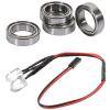 2 Set for JLB Racing Cheetah 1/10 Brushless RC Car Parts Accessories: 1 Pcs LED Light EA1034 & 1 Set Ball Bearing - (Color: Light Green) view 2