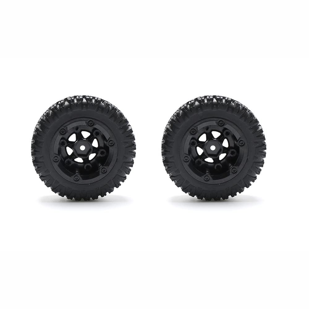 2PCS Front/Rear Tire Wheel Tyre 85mm for WTY 144001 1/14 RC Drift Racing Car