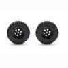 2PCS Front/Rear Tire Wheel Tyre 85mm for WTY 144001 1/14 RC Drift Racing Car view 1