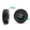 2PCS Front/Rear Tire Wheel Tyre 85mm for WTY 144001 1/14 RC Drift Racing Car view 2