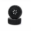 2PCS Front/Rear Tire Wheel Tyre 85mm for WTY 144001 1/14 RC Drift Racing Car view 3