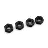 -4Pcs 17Mm M10 Metal Wheel Hex Nut NT002 for JLB Racing Cheetah 11101 21101 J3 Speed 1/10 RC Car Upgrade Parts - (Color: Auburn) view 3