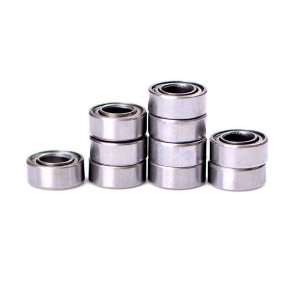 10PCS 5x11x4mm Ball Bearing for Car Racing MR115ZZ Metal Shielded 11x5x4mm RC