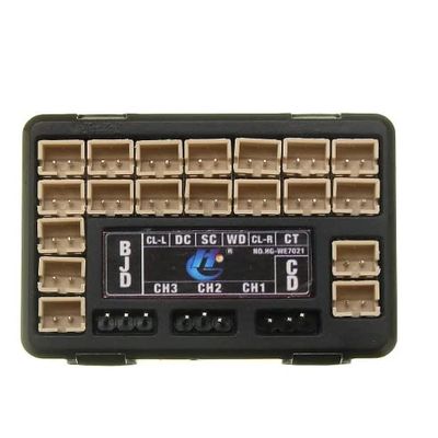 HG P402 P407 P601 P801 P802 1/10 1/12 Universal Rc Car Parts WE7021 LED Light IC Mainboard Set - (Color: WE7021)
