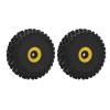 1/14 Scale Front Tire Improve Stability RC Car Front Wheel and Tire for Remote Control Car view 1