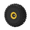 1/14 Scale Front Tire Improve Stability RC Car Front Wheel and Tire for Remote Control Car view 4