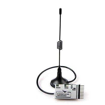 ARKBIRD 10CH 433UHF Long-Range FHSS Control System Receiver RX Futaba FPV