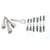 4Pcs Steel Wheel Axle for WTY 144001 1/14 Rear & 1Set 144001 Aluminum Tie Link Rods Set Pull Rod| | - view 1