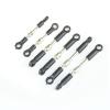 4Pcs Steel Wheel Axle for WTY 144001 1/14 Rear & 1Set 144001 Aluminum Tie Link Rods Set Pull Rod| | - view 3