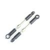 4Pcs Steel Wheel Axle for WTY 144001 1/14 Rear & 1Set 144001 Aluminum Tie Link Rods Set Pull Rod| | - view 4