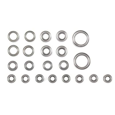 Bearing Kit 9745 for TRAXS RTX4M 1/18 RC Crawler Car Upgrade Parts Accessories - (Color: Silver)