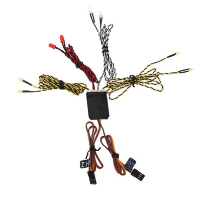 Universal 8 LED Lights Kit Modification Accessories Replace for 1/10 RC Car