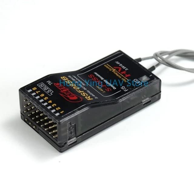 FUTABA Receiver Cooltech RSF08SB Compatible with S-FHSS SBUS8 Receiver Compatible with Futaba S-FHSS S.Bus 10J 8J 6J 14sg 18sz - (Color: RSF08SB)