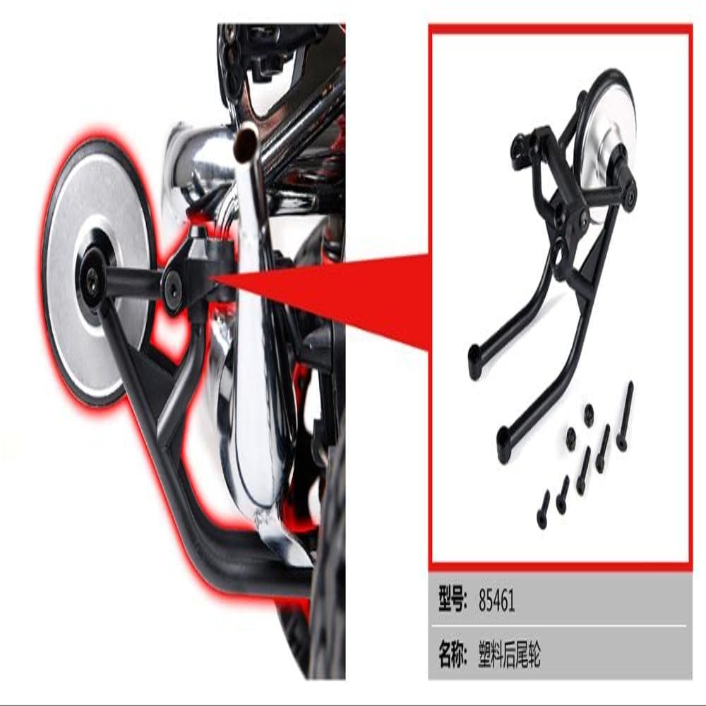 Nlylon Wheelie Bar and Rear Bumper Kit for HPI ROVAN KM BAJA5B SS