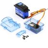 3X Blue Plastic Waterproof Receiver Receiving Box for Huanqi 727 / Slash RC Car Upgrade Parts - (Color: Blue) view 4