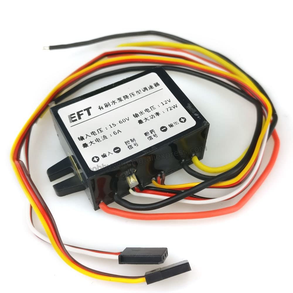 Aerops EFT 12S Brush Water Pump Buck Speed Control Flow Regulator High Pressure Version for Agriculture Drone UAV Spray System