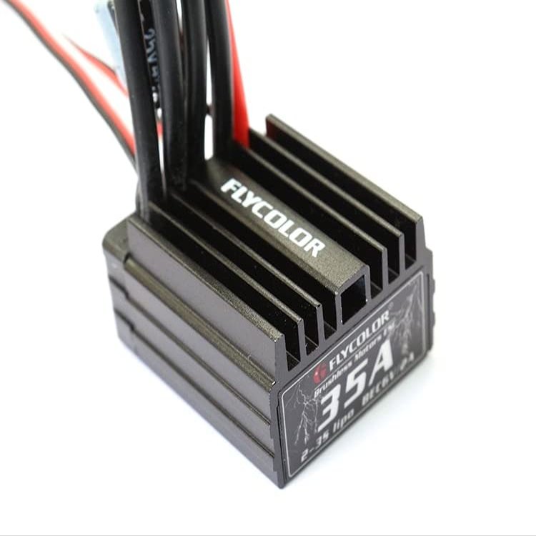 Flycolor Car ESC 35A 3S Brushless Electronic Speed Controller for Racing Remote Control Model Cars Toy Accessory