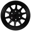 2 Set RC Car Part: 1 Set Dust Proof Shock Absorber Cover Guard & 1 Set Metal Alloy 1.9 Beadlock Wheel Rims - (Color: Blue) view 4