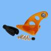 1 Set 7075 Hard Aluminum CNC Duralumin Horns with Bearing/Metal Horns with Screws and Clevis - (Color: 25x28xH26mm, CN) view 2