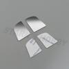 1:10 Accessories 2Pcs/Lot Stainless Steel Rearview Lens for 1/10 RC Crawler TRAXS RTX4 G500 RTX6 G63 AMG view 1