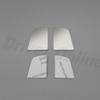 1:10 Accessories 2Pcs/Lot Stainless Steel Rearview Lens for 1/10 RC Crawler TRAXS RTX4 G500 RTX6 G63 AMG view 2