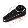 2Piece Replacement Parts (Black&Green) RC Arm Upgrade for Mini Arm Accessory for ES08MA II Upgrade Parts - (Color: Green Black) view 4