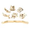 Brass Weight Steering Link Blocks Knuckle Diff Cover Caster Blocks for 1/18 RTX4-M Upgrade Parts - (Color: as Shown) view 3