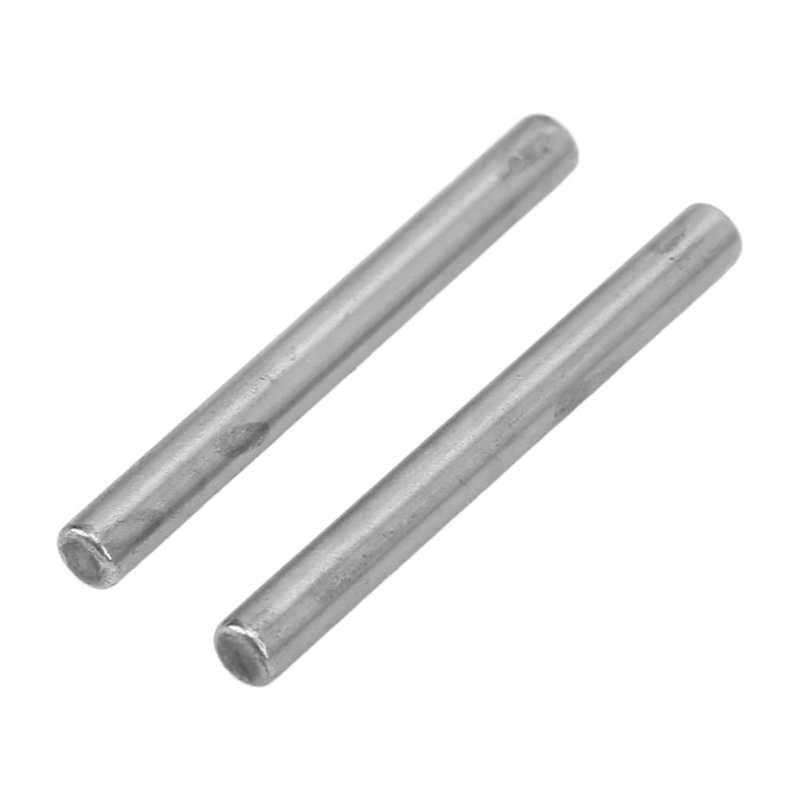 RC Suspension Arm Pin Wearproof Silver Color High Strength Front Upper Swing Arm Plug Hinge Pin Stable for 1/7 RC Car| | -