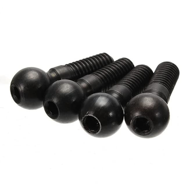 2 Set Rc Auto Onderdelen Accessoires: 1 Set Bal Schroef 8X22mm EA1068 & 1 Set Kogellager (8X5X2.5Mm) BE003 - (Color: Camel)