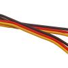 5 Pcs JR/Futaba Style Servo 1 to 2 Y Harness Leads Splitter Cable Male to Female Extension Lead Wire for RC Models 7Cm - (Color: BrownRedOrange) view 4