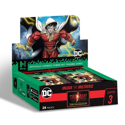 DC | HRO Chapter 3: 24-Pack Mega Booster Box, 168 Hybrid Digital Trading Cards