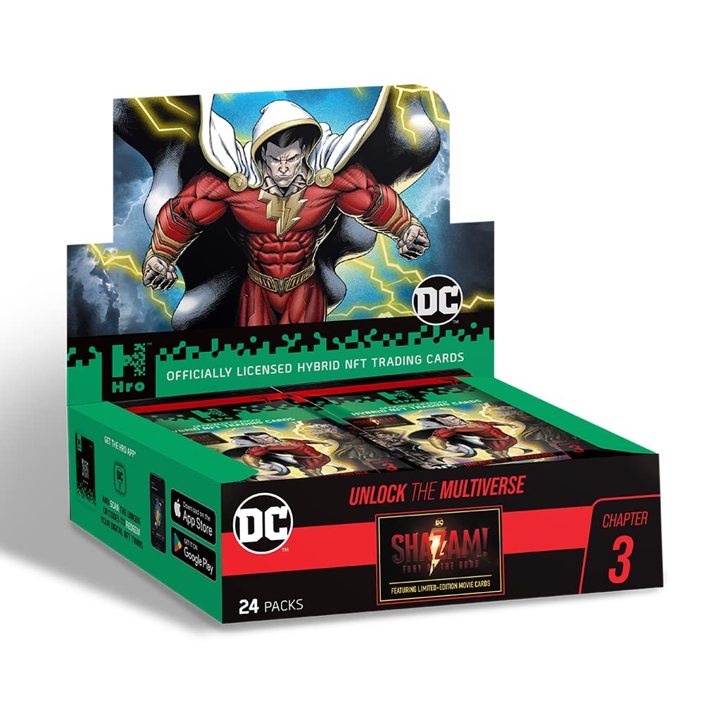 DC | HRO Chapter 3: 24-Pack Mega Booster Box, 168 Hybrid Digital Trading Cards
