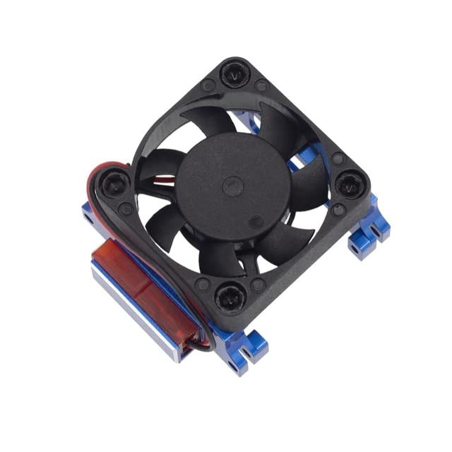 for TRAXS Slash 4X4 2WD Brushless ESC Special Modified Radiator Heat Sink Cooling Fan RC Car Upgrade Accessories - (Color: 1set)