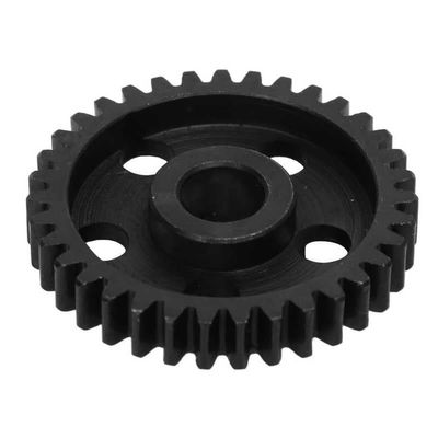 RC Spool Gear Black RC Middle Transmission Gear with Machine Screw for Upgrade Parts