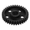 RC Spool Gear Black RC Middle Transmission Gear with Machine Screw for Upgrade Parts view 1