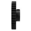 RC Spool Gear Black RC Middle Transmission Gear with Machine Screw for Upgrade Parts view 3