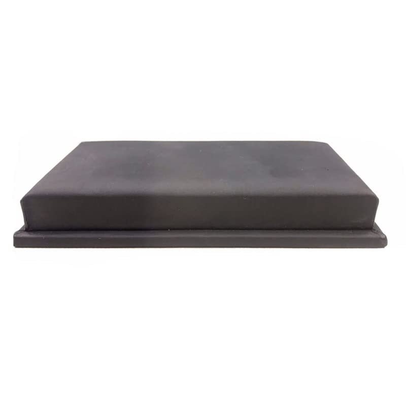 1PCS Non-Slip Flocked Leather Base Black Cushion Wheel Protector 11x7x2cm for 1: 18 RC Simulation Model Toy Car Display Show